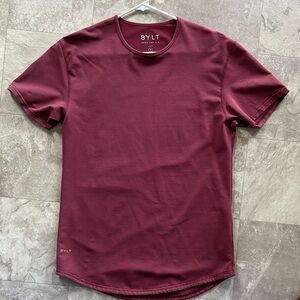 BYLT Basics Maroon Short Sleeve Tee